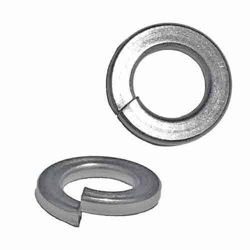 SLW14A 1/4" Regular Split Lock Washer, Aluminum